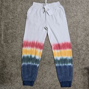 Feat Blanket Blend Joggers Sunset Lover NWT